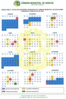 CALENDÁRIO EXERCÍCIO 2022