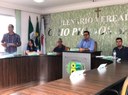 Reunião solene de posse dos Representantes de Turma da E.E. Manoel Gonçalves Boaventura e suplentes 2024