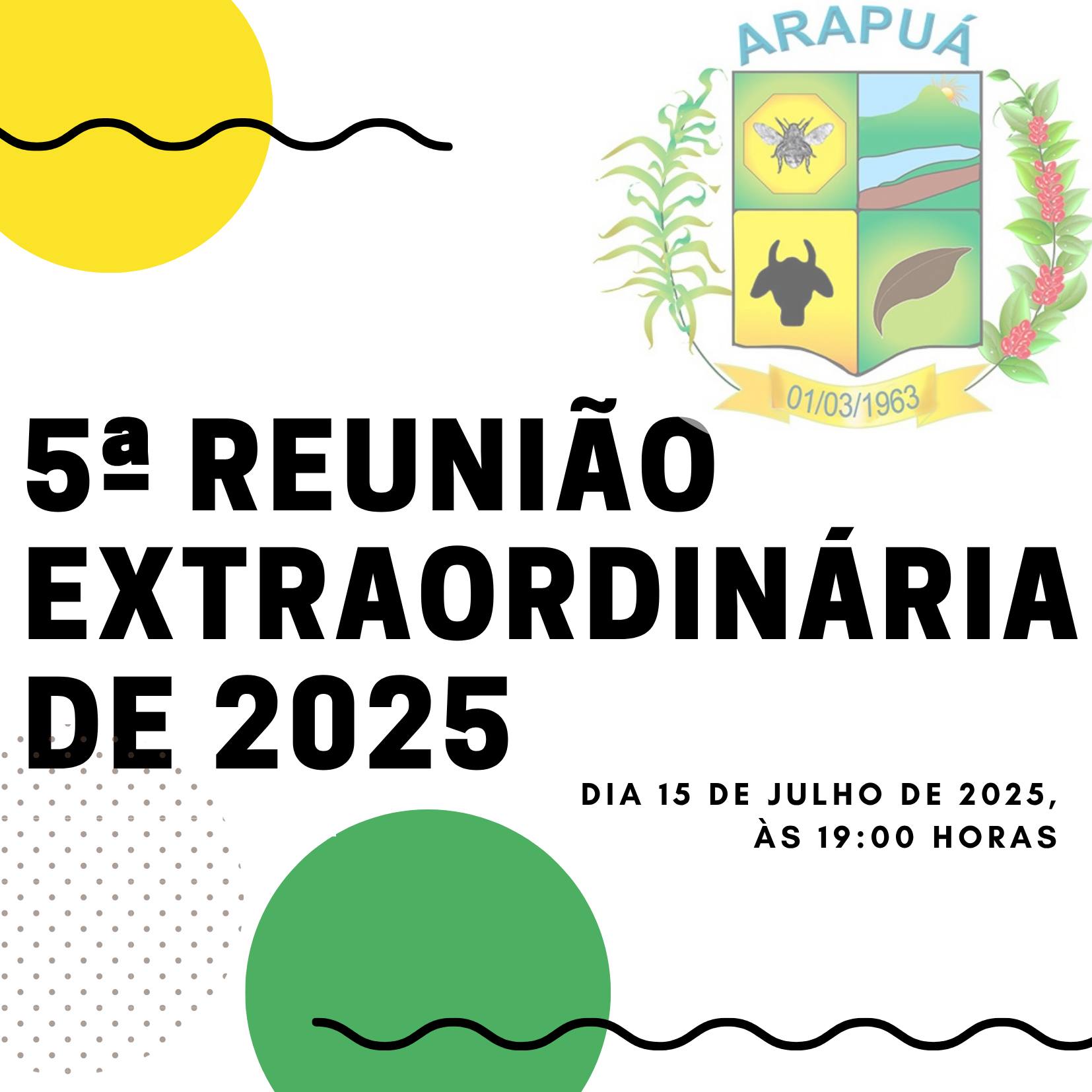 5ª Reunião Extraordinária de 2025.