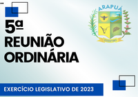 5ª Reunião Ordinária de 2023