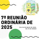 7ª Reunião Ordinária de 2025.