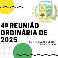 4ª Reunião Ordinária de 2025.