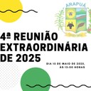 4ª Reunião Extraordinária de 2025.